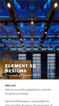 Mobile Screenshot of element55designs.com